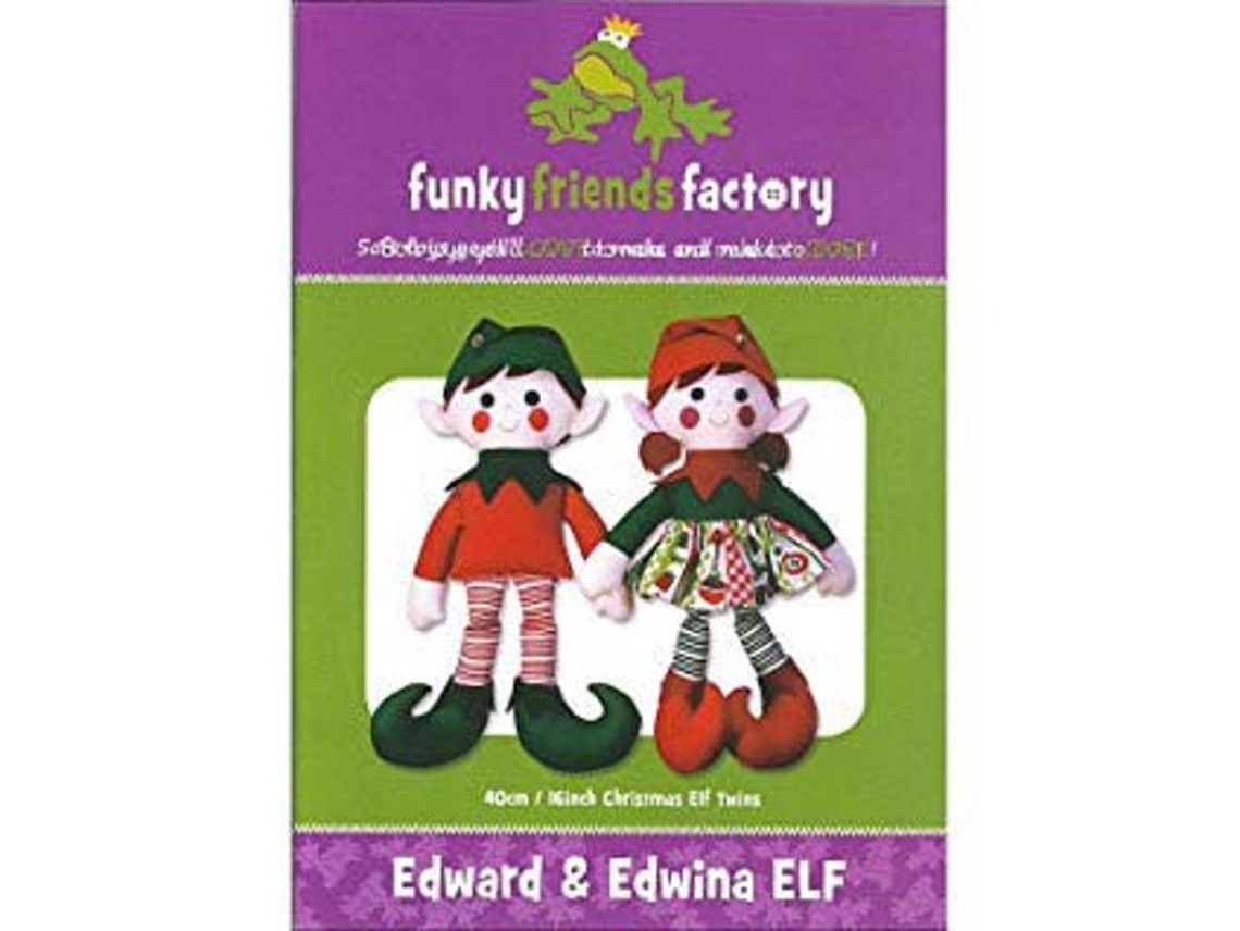 card factory elf soft toy