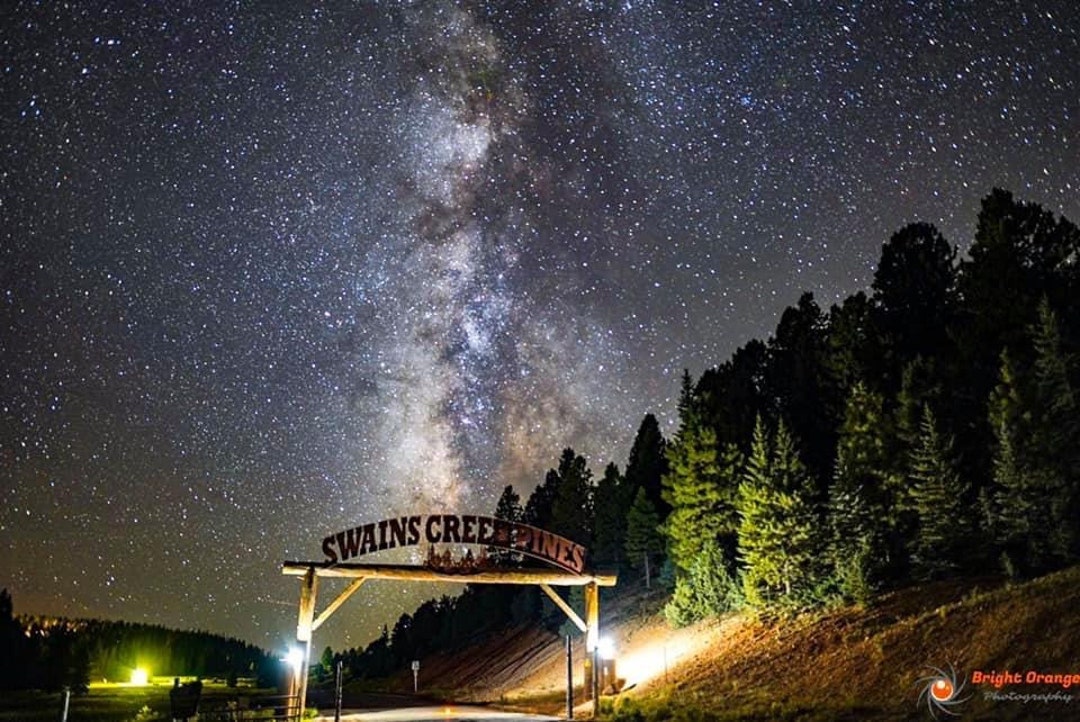 Swains Creek, Utah Quilt Panel of Actual Photography Taken and