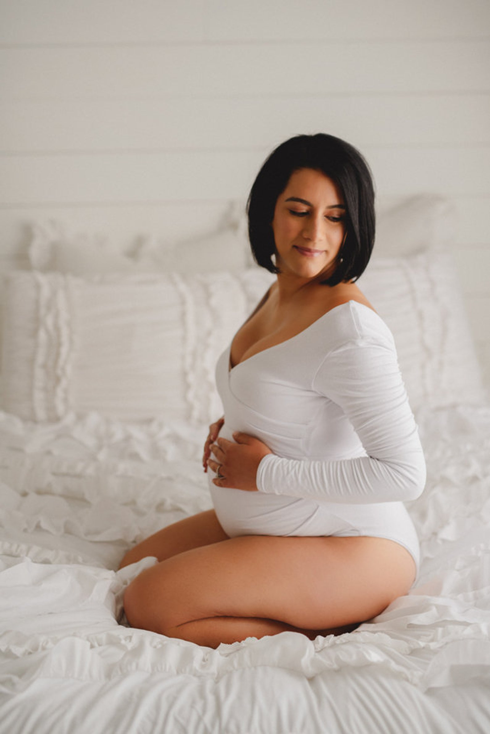 Maternity Bodysuit Pregnancy bodysuit pair with a skirt Etsy