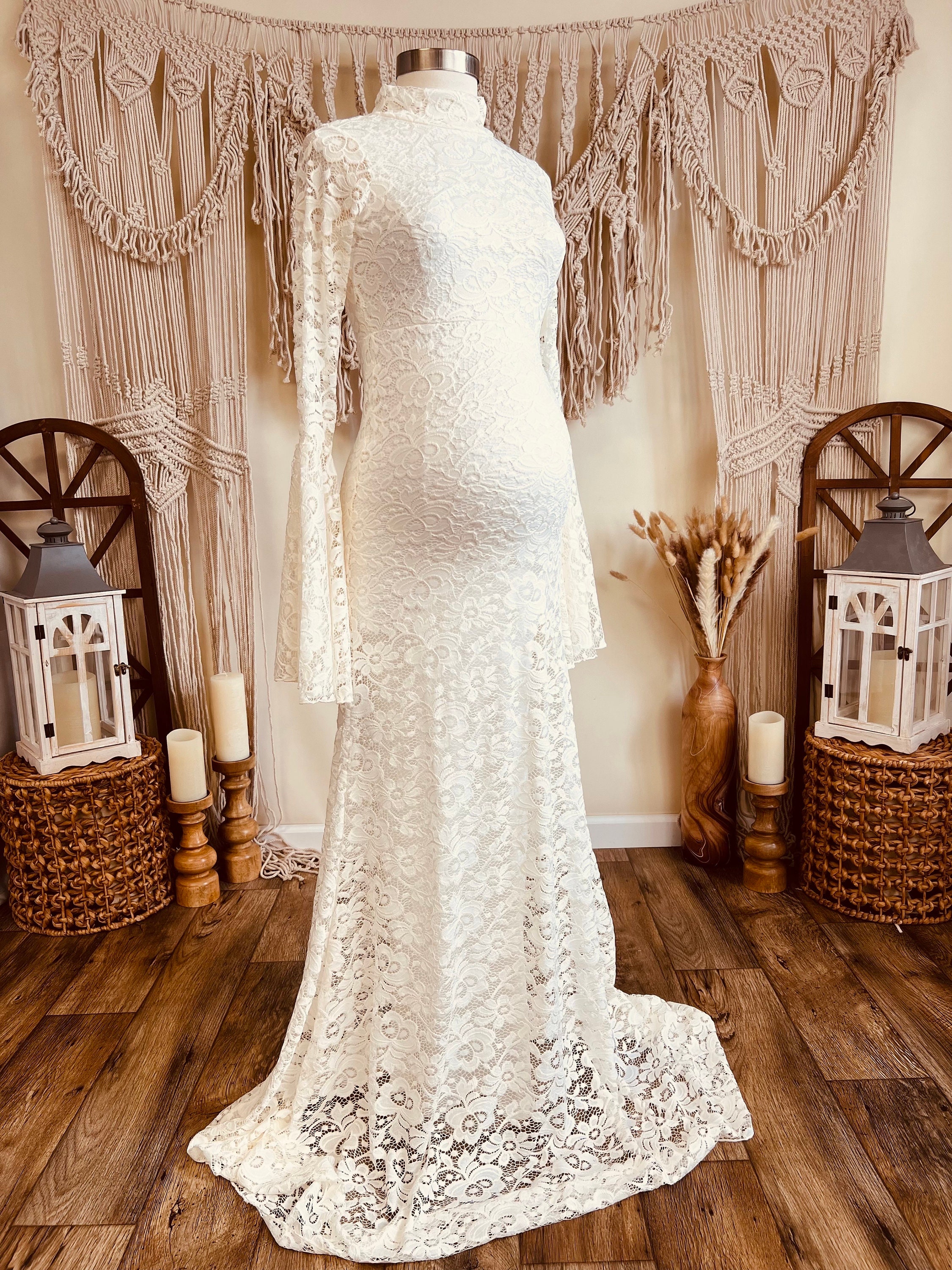 deep v cut prom dress V-Neck Red Party GownsFloral Lace Appliques Split Front Party back yard wedding SIZE:S/42 feel like the only Bohme shift Champagne Dress