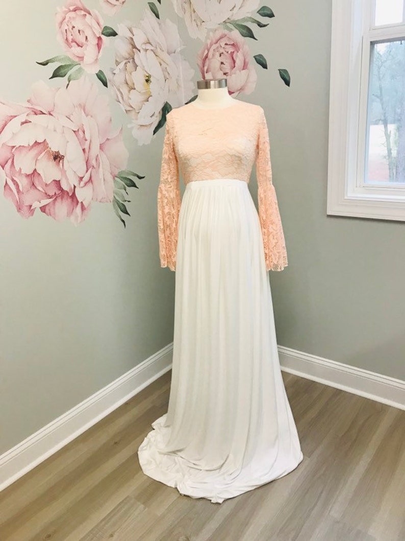 Boho Maternity Dress for Baby Shower or Maternity Gowns for Etsy