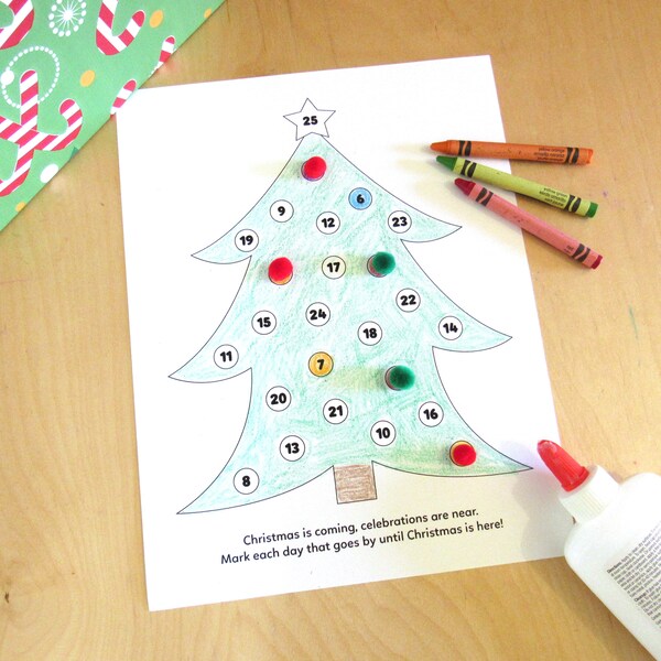 Math Advent Calendar Etsy