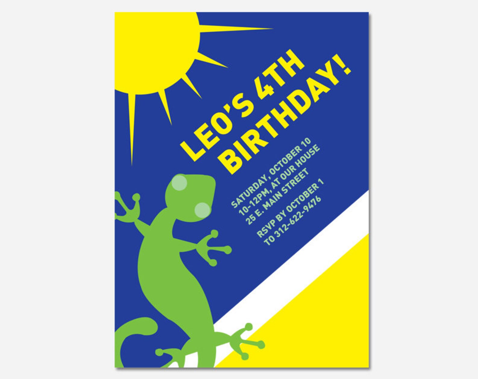 Reptile Birthday Party Invitation Reptile Party Gecko Party Etsy