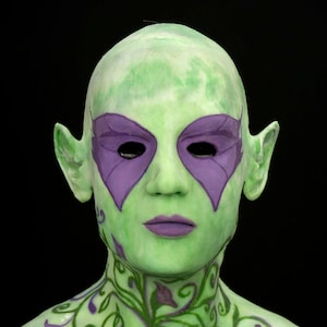 Handmade Silicone &quot;Elf Melian&quot; Mask: Realistic Halloween Costume