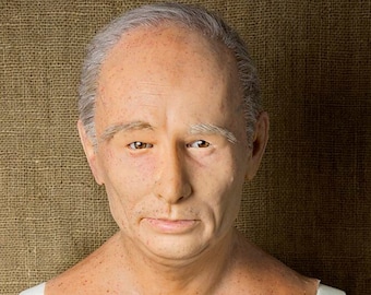 Handmade Silicone "Vladimir Putin" Mask: Realistic Halloween Costume