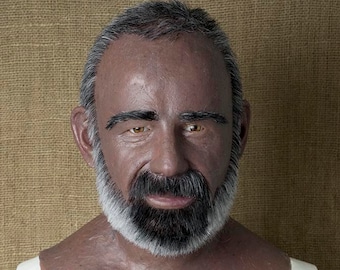Halloween Mask, "Eli" Realistic Human Face, Silicone Mask