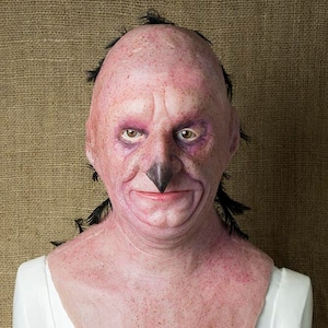 Mr Long Nose Silicone Mask: Realistic Halloween Mask, Custom Made
