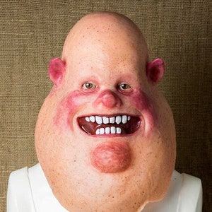 Halloween Silicone Mask  &quot;Mr Pig&quot; NEW Hand Made, Pro High Quality, Human Mask, Handmade Silicone Mask, Custom Mask, Silicone Mask