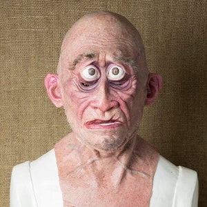Halloween, Silicone Mask  &quot;Abu&quot; NEW Hand Made, Pro High Quality, Unique, Halloween Masks. Human Mask, Handmade Silicone Mask, Custom Mask