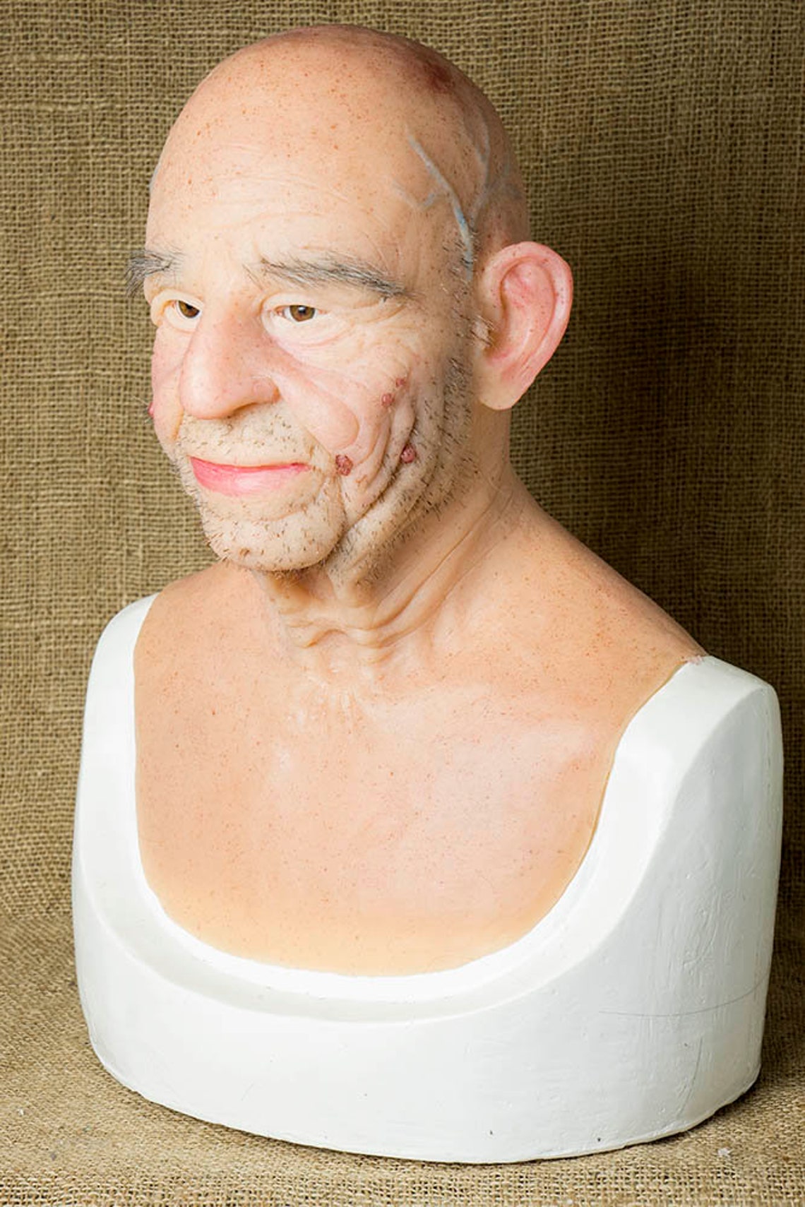Silicone Mask Old Man robert Halloweenpro High - Etsy