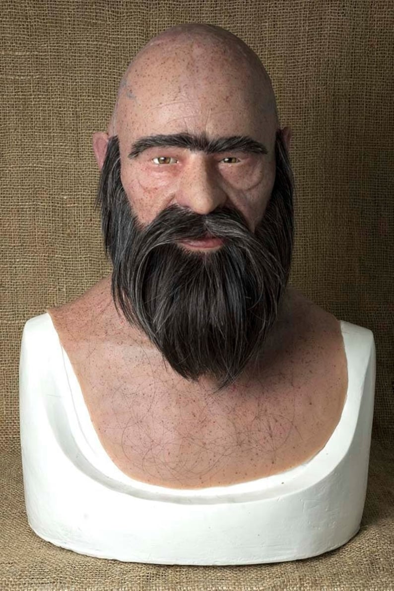 Halloween, Silicone Mask Old Man 'Victor' NEW HandMade, Pro  High Quality, Unique, Handmade Silicone Mask, Halloween Masks, Silicone Mask 