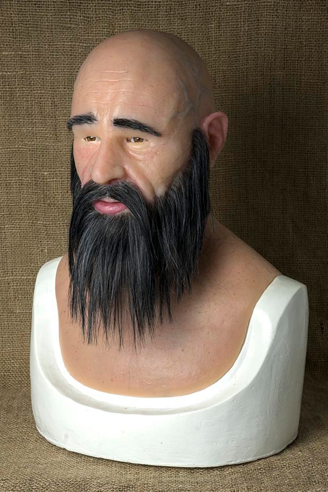 Silicone Mask Old Man wilhelm Halloween, Human Mask, Custom Mask, Pro