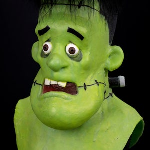 Silicone Mask frankenstein Halloween, Human Mask, Pro High Quality