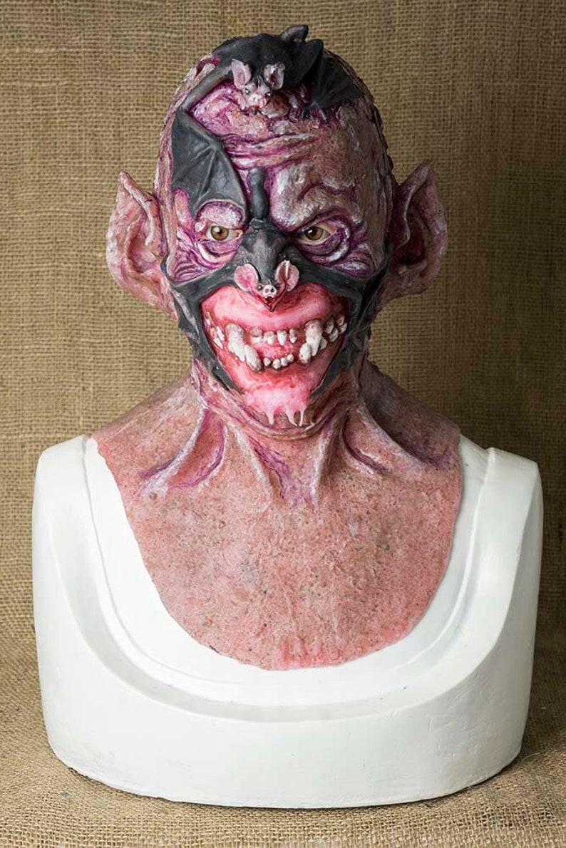 Halloween Silicone Scarry Mask NEW HandM security Monsterquot; Selling rankings quot;Bat