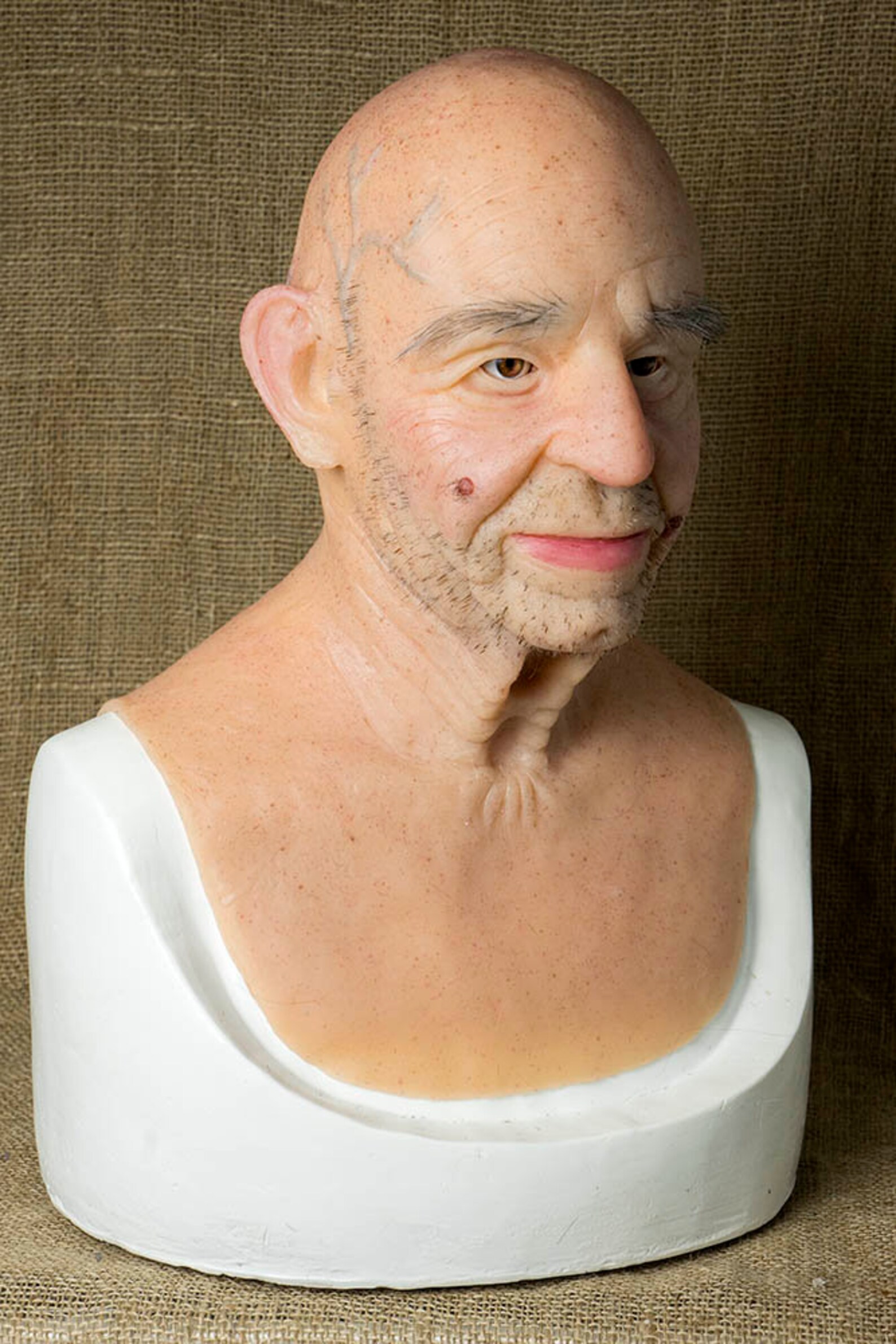 Silicone Mask Old Man robert Halloween,pro High Quality, Custom Mask