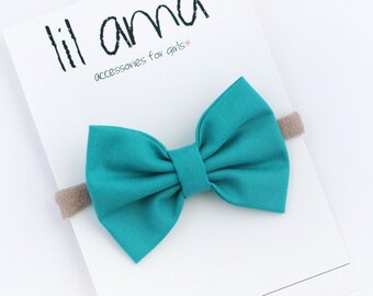 TEAL BLUE WHITE CHEVRON KNOTTED BOW HEADBAND BABY TODDLER INFANT HEADBAND TEAL BLUE WHITE CHEVRON KNOTTED BOW HEADBAND BABY TODDLER INFANT HEADBAND
