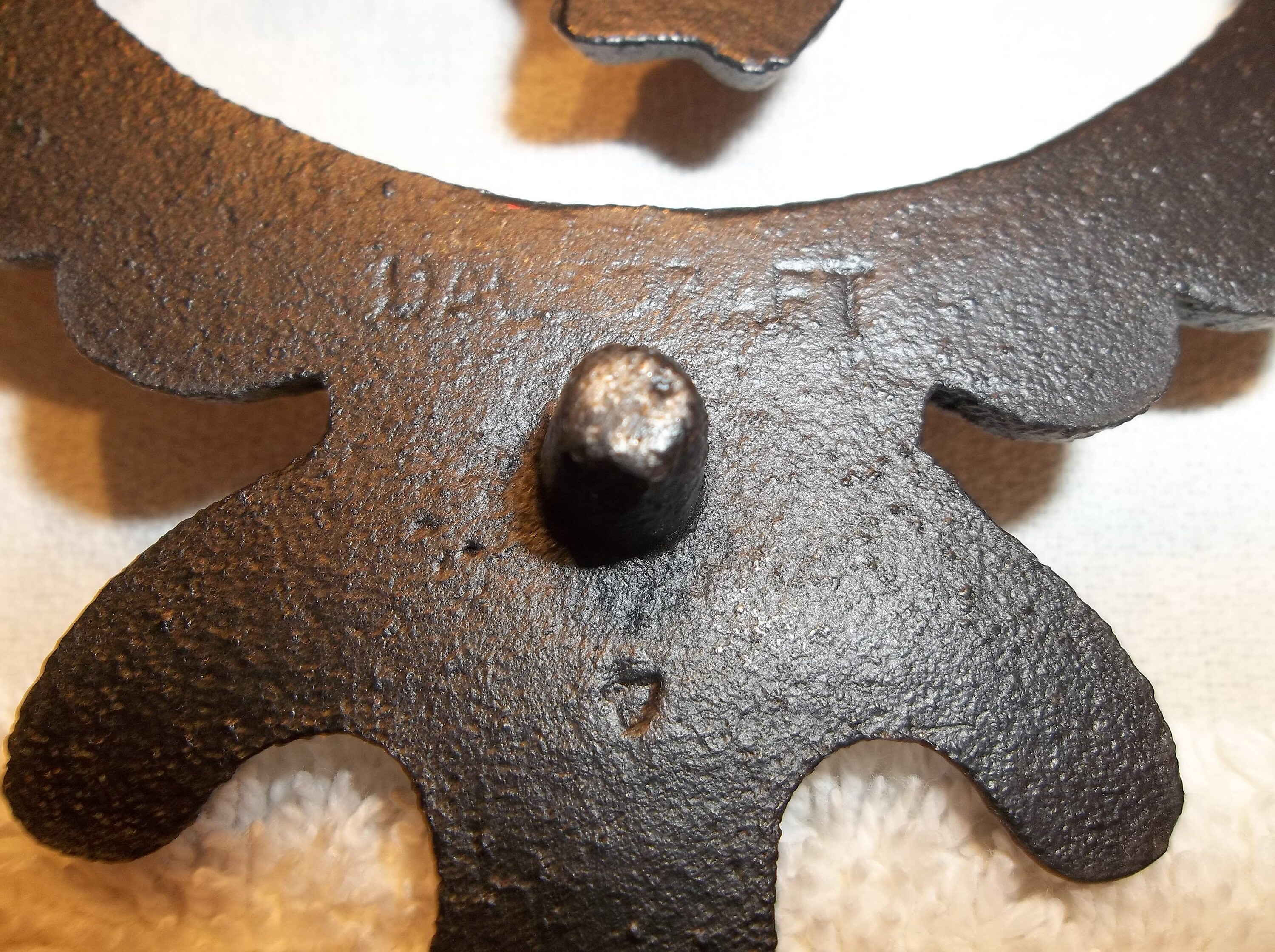 Antique Cast Iron Trivet Set Dale Craft Amish Man Woman Rustic Etsy