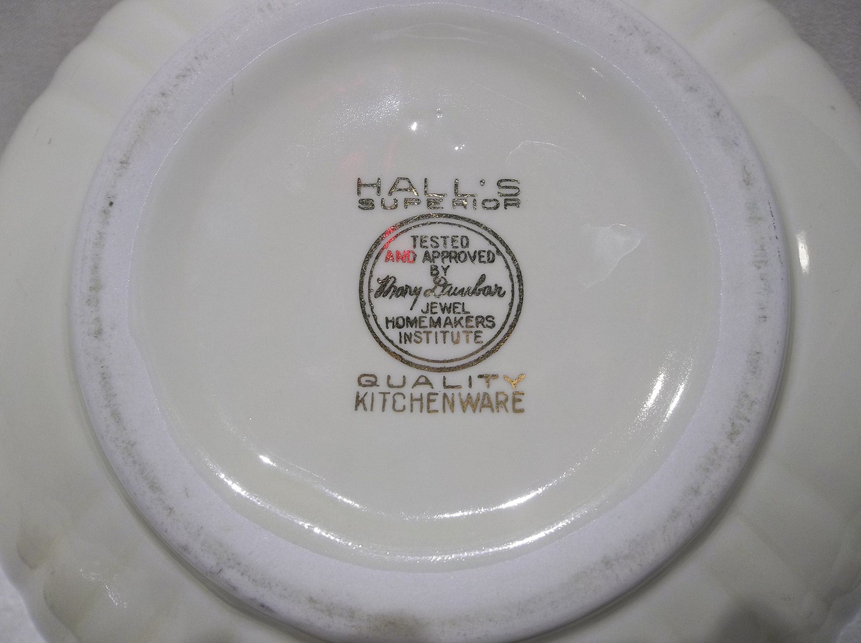 Antique Hall's Superior Jewel Homemakers Institute Etsy