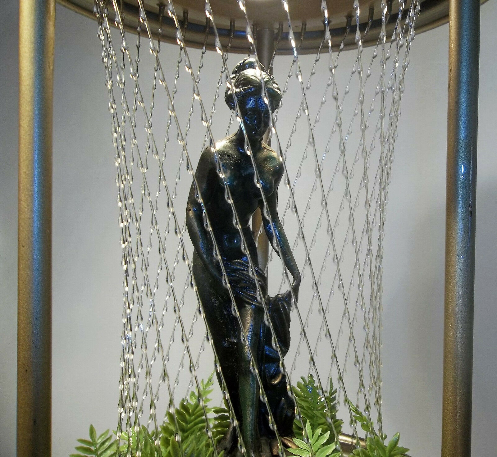 Vintage 1970s Mineral Oil Rain Hanging Swag Lamp Looks Good Etsy