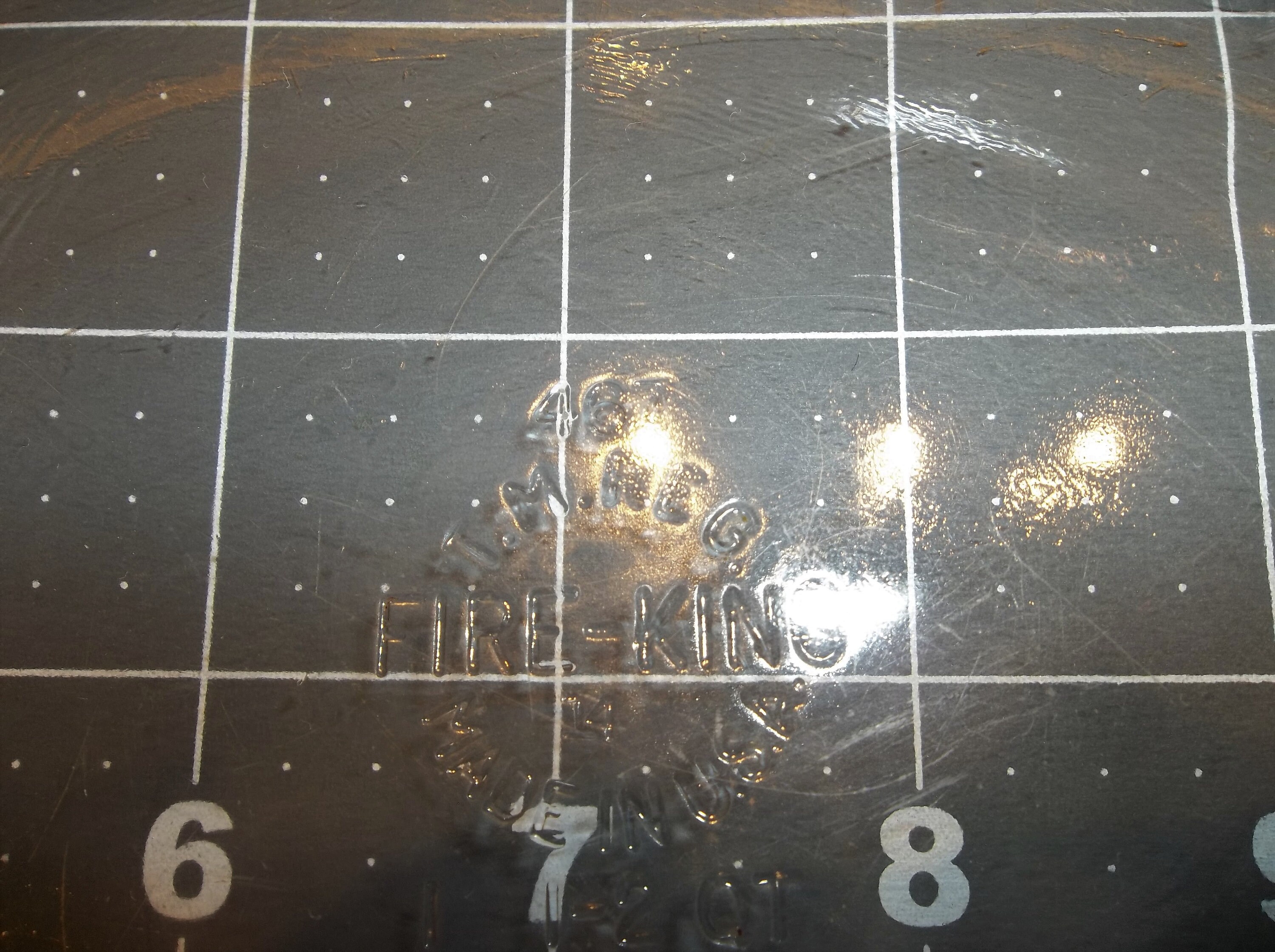 Antique Fire King Clear Glass Oval Casserole Baking Dish Etsy