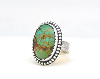 Patagonia Turquoise  Ring Handmade  Made In USA Boho Jewelry