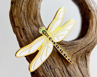 Dragonfly gold plated Hard Enamel Pin