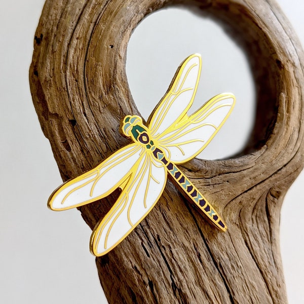 Dragonfly gold plated Hard Enamel Pin