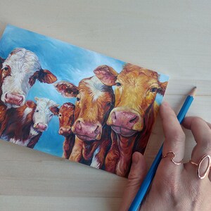 The Fantastic Five Art Card (Blank Inside)