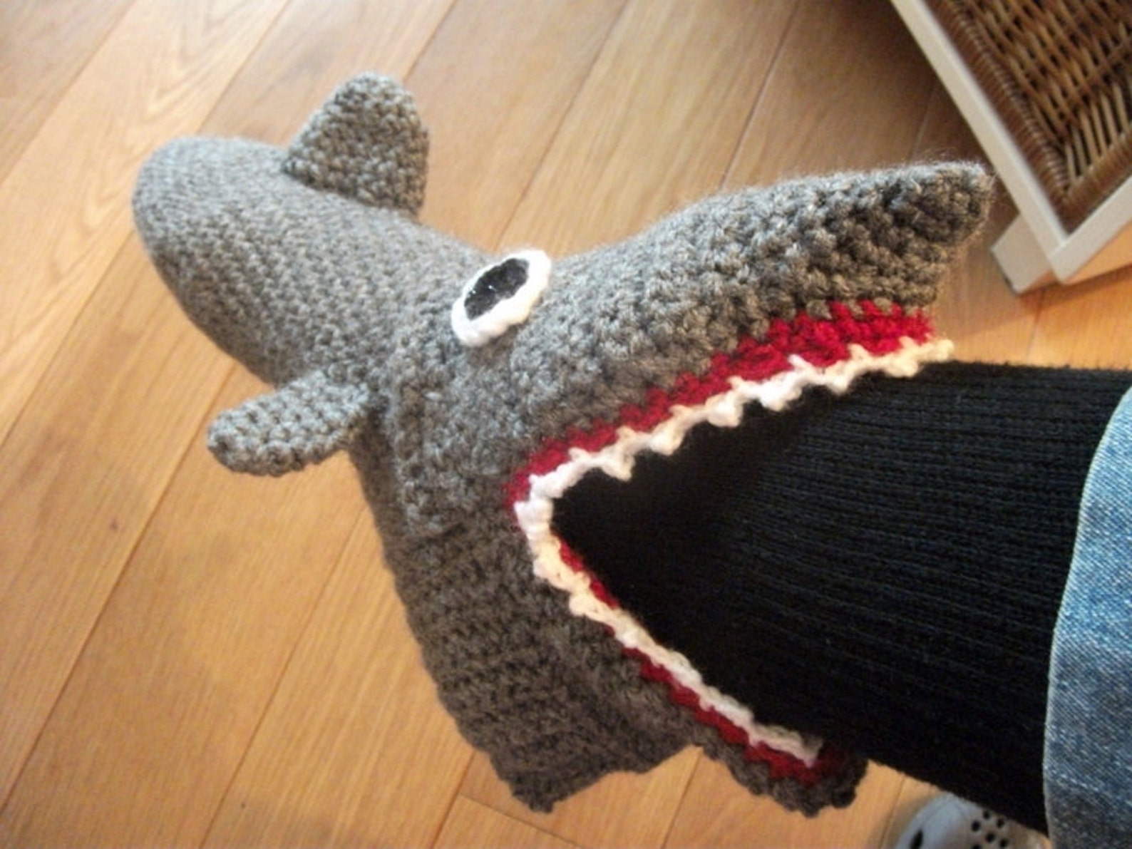 Crochet pattern Shark slippers Adult sizes EUR size 35 to 46 Etsy