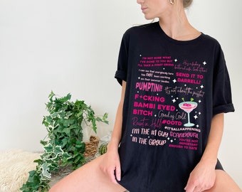 Vanderpump Rules Quotes T-Shirt/ Vanderpump Rules/ VPR Shirt/ Sur Rules/ Lisa Vanderpump/Vanderpump Rules Shirt