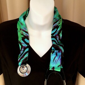 Physician, Nurse Practitioner Gift. Stethoscope Cover. Green.  Nurse Appreciation. Washable and Safe to Put in the Dryer.