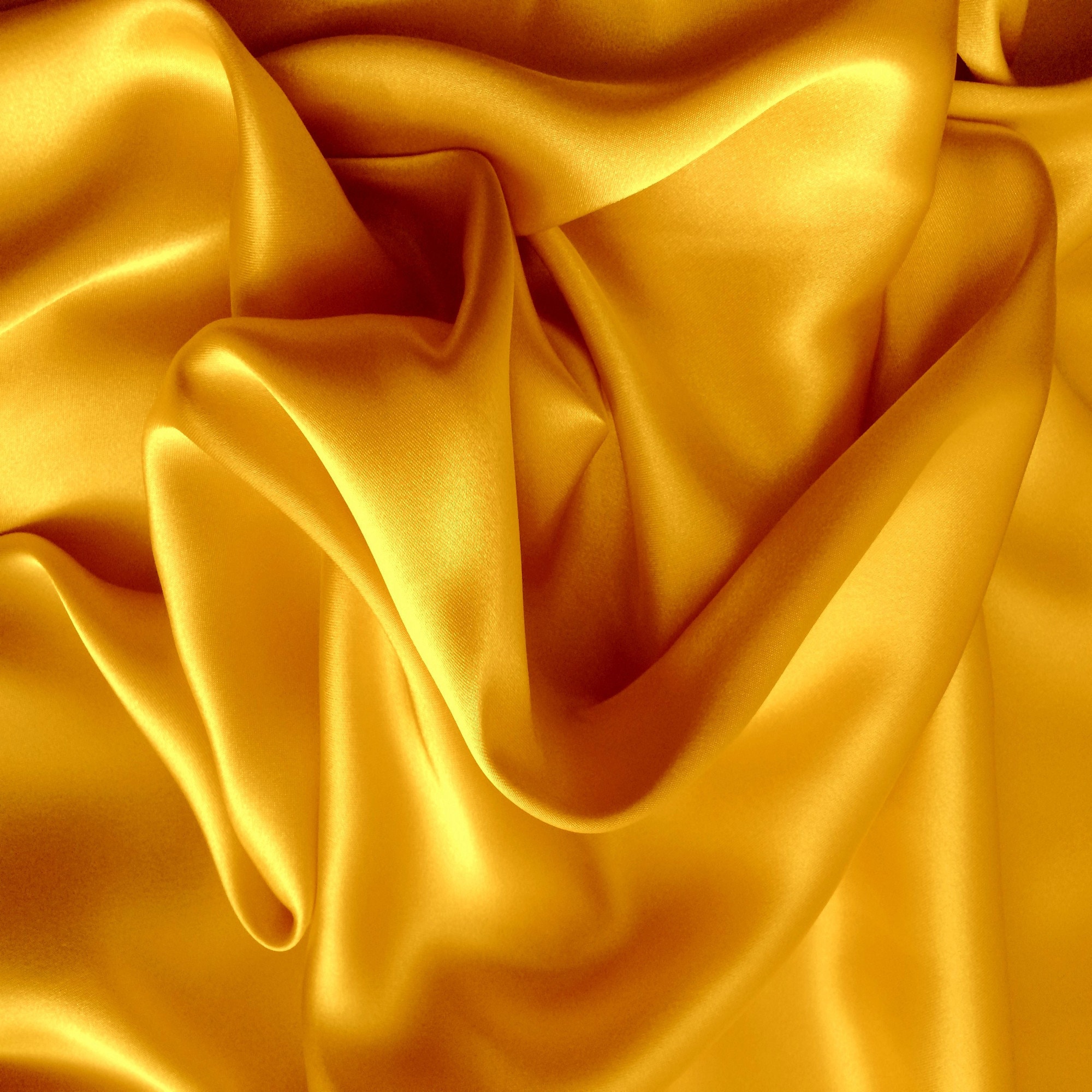 gold satin pillows