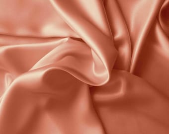 Peach Satin Pillowcase. All Sizes. Body Pillow Covers, Travel Pillowcase. Keep Hair's Viltal Moisture and Revitalize Dry Skin