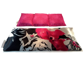 Organic Flaxseed Heating Pad, Hot Cold Therapy Wrap for Pain Relief