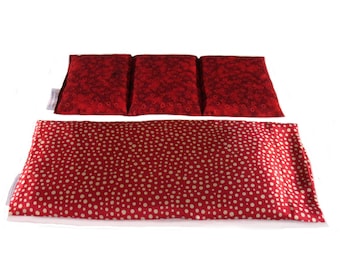 Therapeutic Hot and Cold Pain Relief Wrap. Heat Therapy. Hot and Cold Packs for Neck and Shoulders. Muscle Aches. Back Pad.