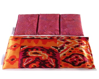 Organic Flaxseed Heating Pad: Hot/Cold Therapy Wrap, Arthritis Relief