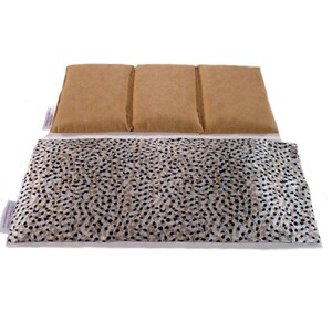Fibro Pain Relief. Heat Therapy Wrap. Microwavable Heat Pack. Back, Ankle and Knee Soreness and Tightness. Organic Flaxseed Filled.