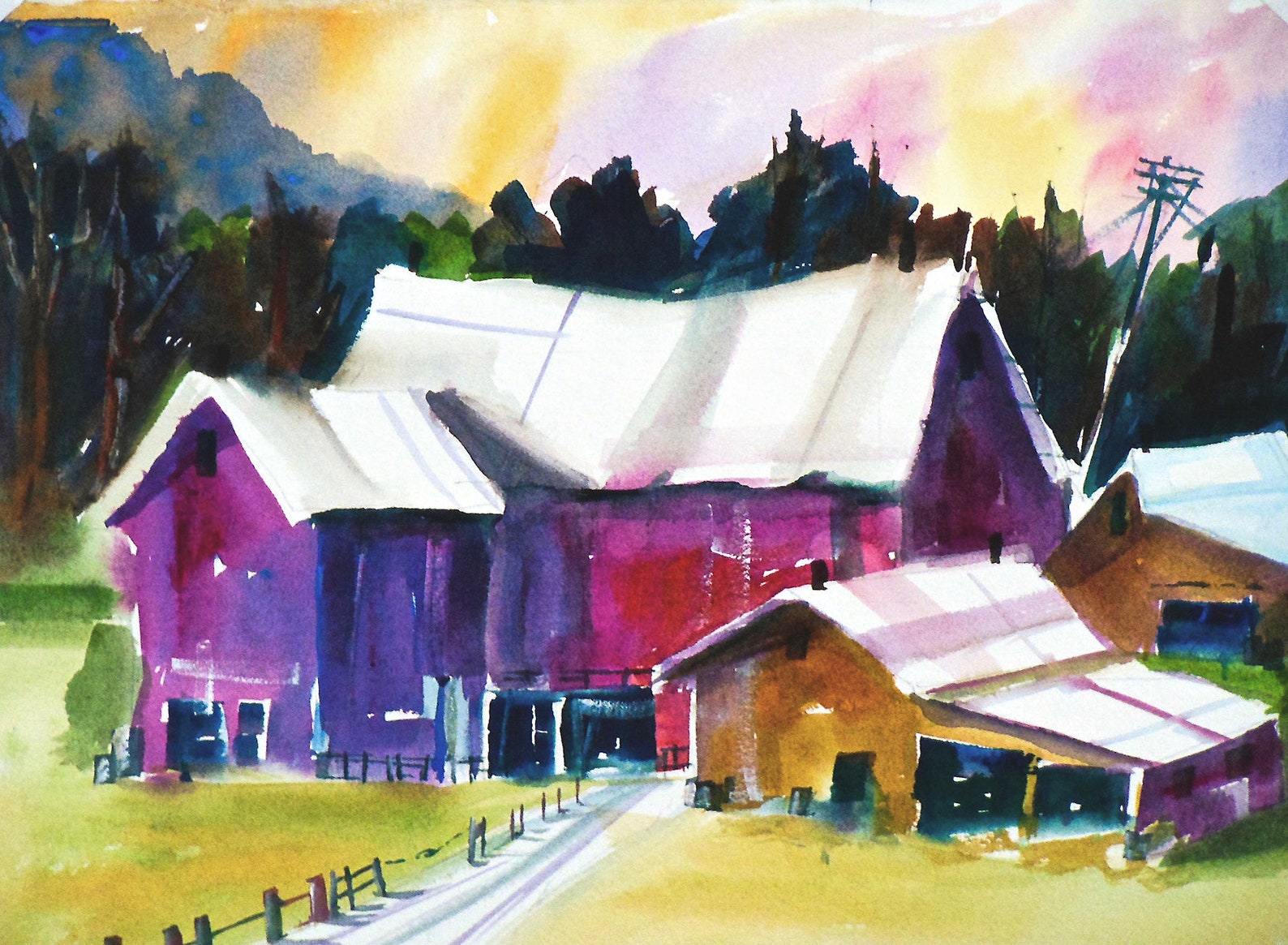 Lancaster Paintings Amish Farm Paintings Pennsylvania Etsy Israel