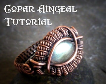 Tutorial de anel de olho de dragão: padrão de joias com arame enrolado (PDF)