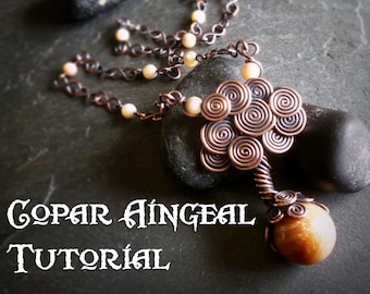 Zelfstudie: draadgewikkelde levensboomketting: les Keltische sieraden (pdf)