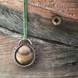 TUTORIEL Halo Leçon de pendentif enveloppé de fil pour un cabochon ou une perle plate Classe de bijoux, Leçon Collier Pendentif Fil Wrap image 3