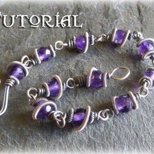 Tutoriel sur un bracelet en Roly Poly avec enroulement de fil : modèle de bijoux (PDF)