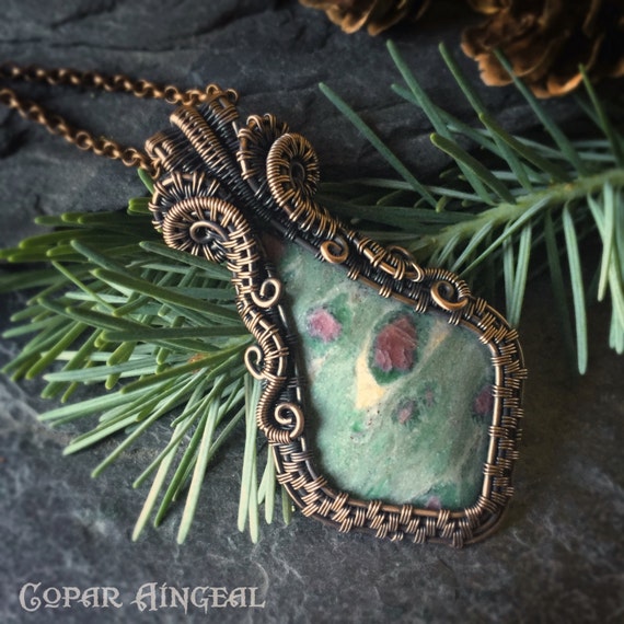 Mini tree of life pendant tutorial outlet wire wrap cabochon