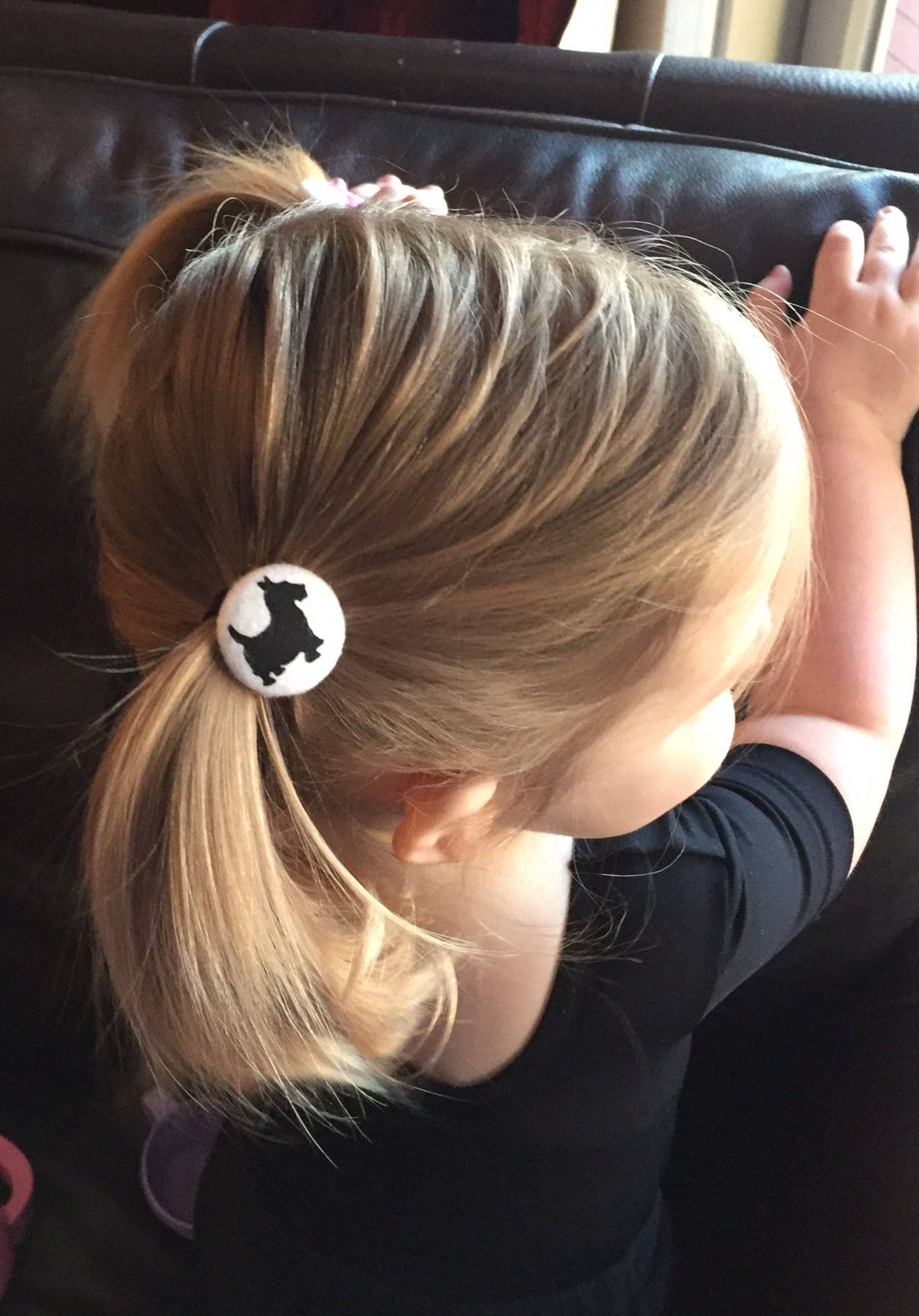 Baseball Ponytail Holder Softball Hair Tie Baseball Mom Etsy