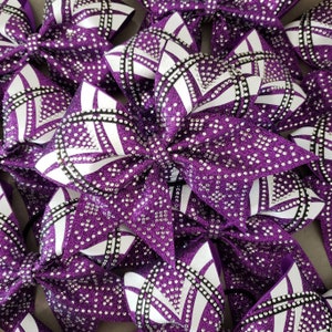 Rhinestone Cheer Bow