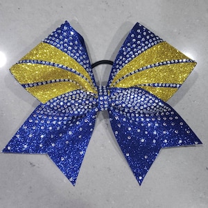 Rhinestone Cheer Bow