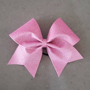 Pink Cheer Bow