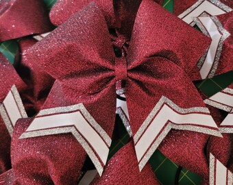 Chevron Cheer Bow