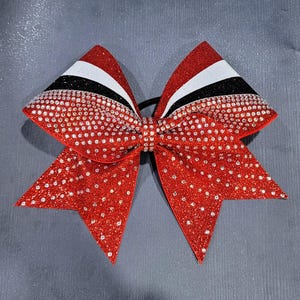 Rhinestone Cheer Bow