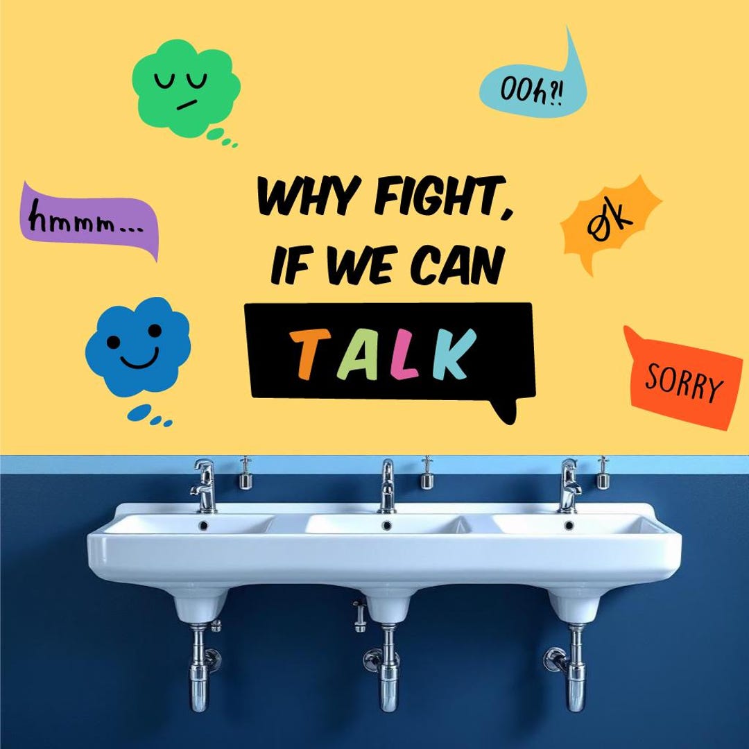Educational Wall Decal – Teach Kids to Talk It Out | Positive ...
